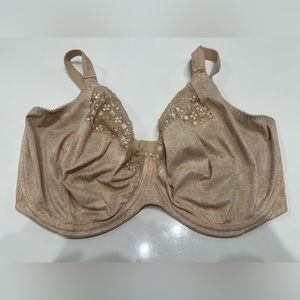 Elomi Kim Side Support Plunge Bra in Caramel - 38J (UK Sizing)